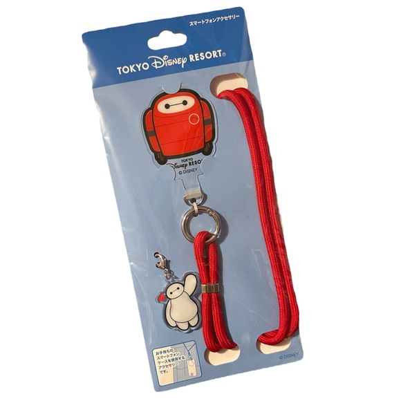 NWT - Baymax phone lanyard & charm - Picture 1 of 5
